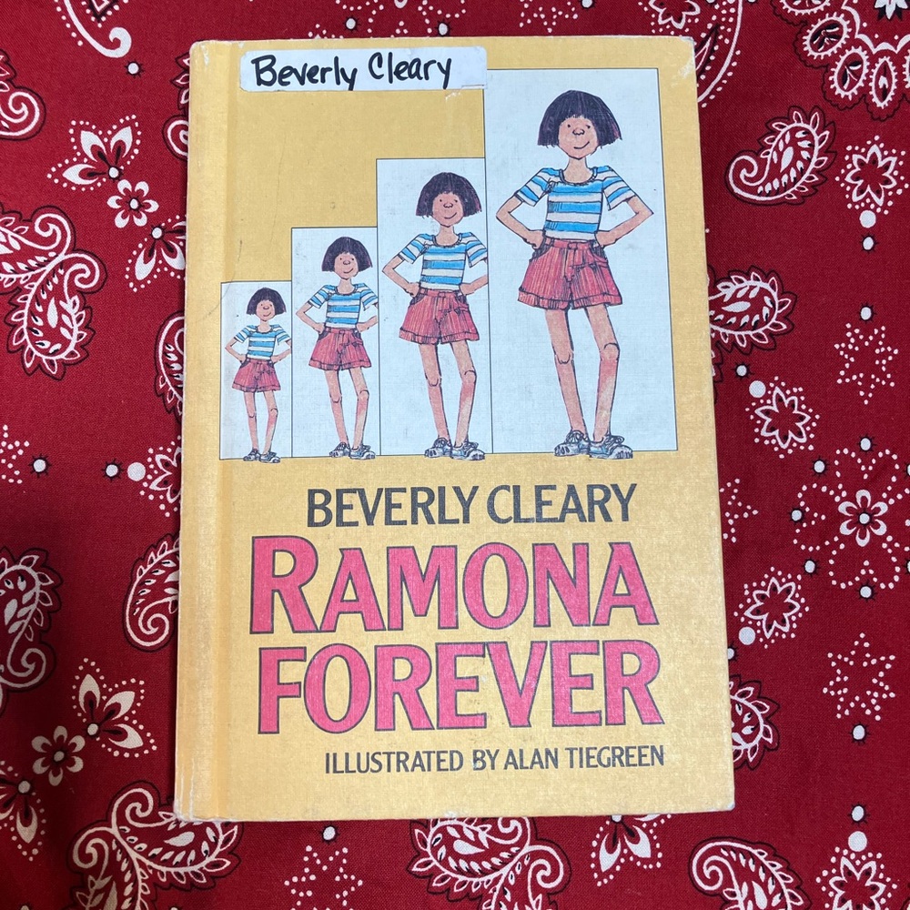 Ramona Forever 1984 hardcover by Beverly Cleary